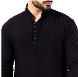 Fashion Simple Long Men's kurta pyjama