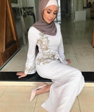 Muslim embroidered dress