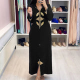 Women Long Dress Dubai Abaya Fashion Hijab