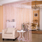 Door Curtain Dilver Thread Curtain Partition Curtain Hanging Curtain Window Screen