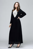 Double dress with long sleeves
