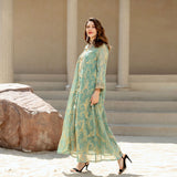 Muslim New Spring And Summer Middle East Swing Dress