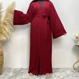 Fashion Solid Color Robe Ladies Cardigan